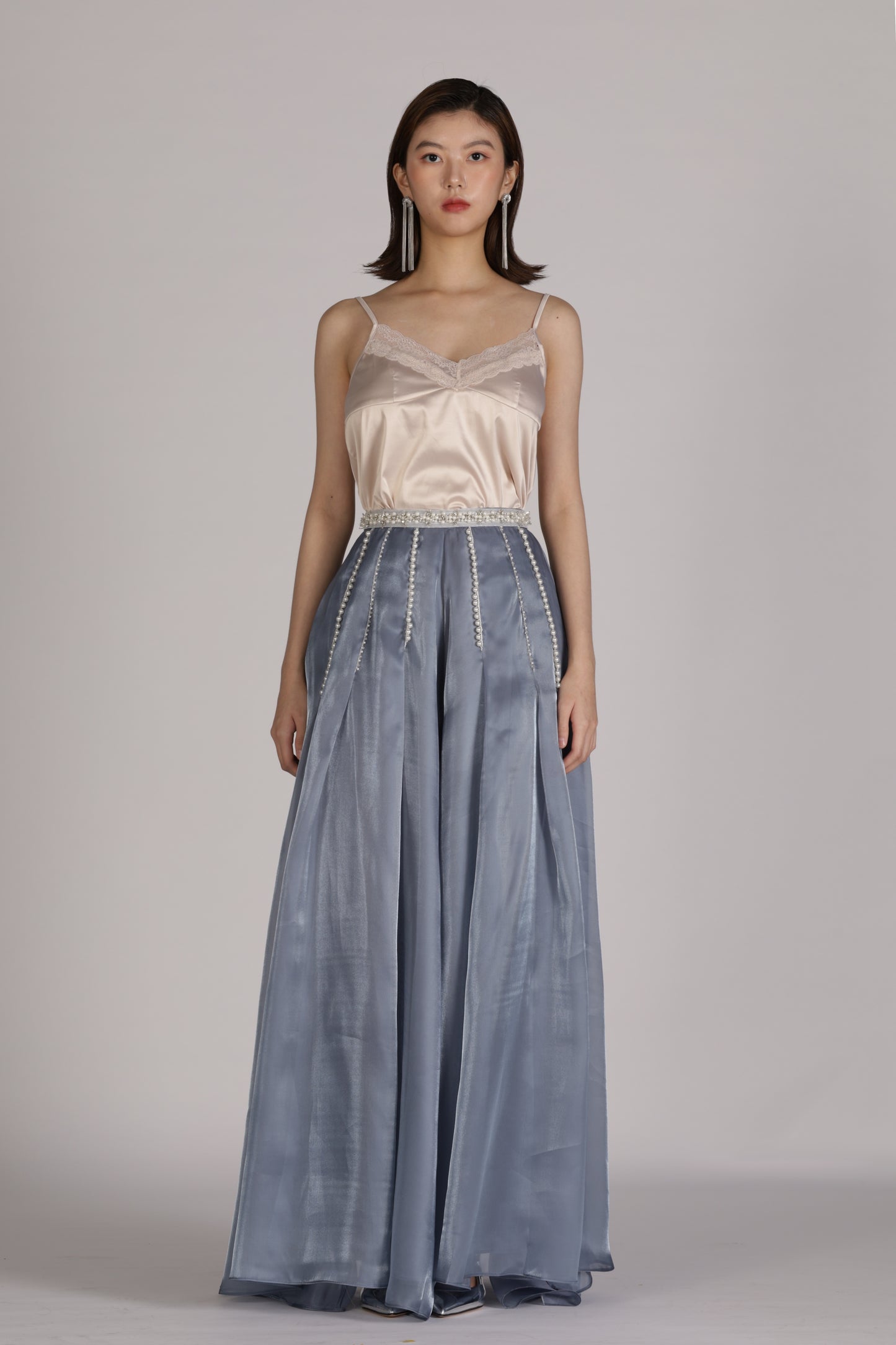 Moonlit lvory pant