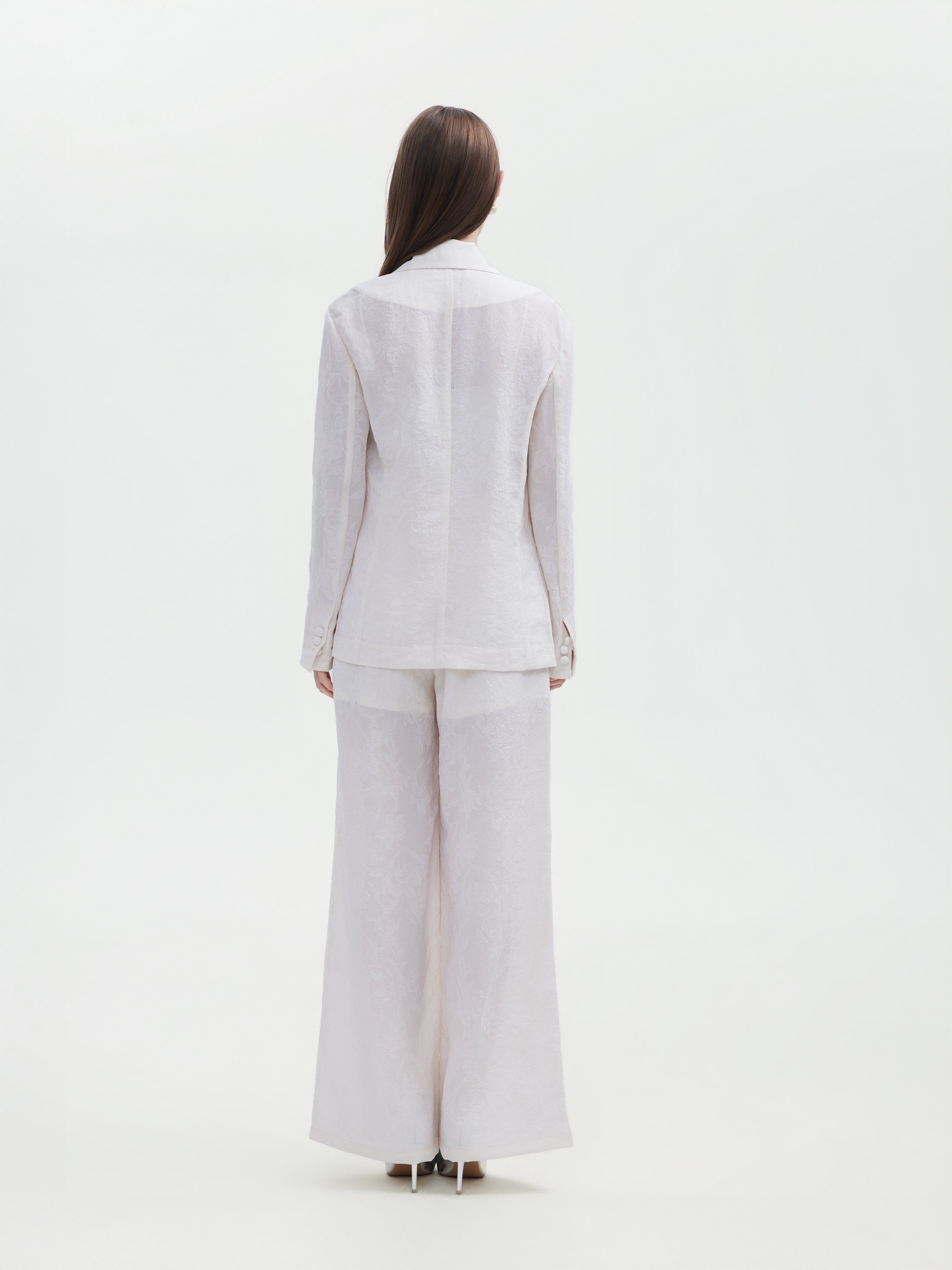 FLORAL ACETIC WIDE LEG PANT