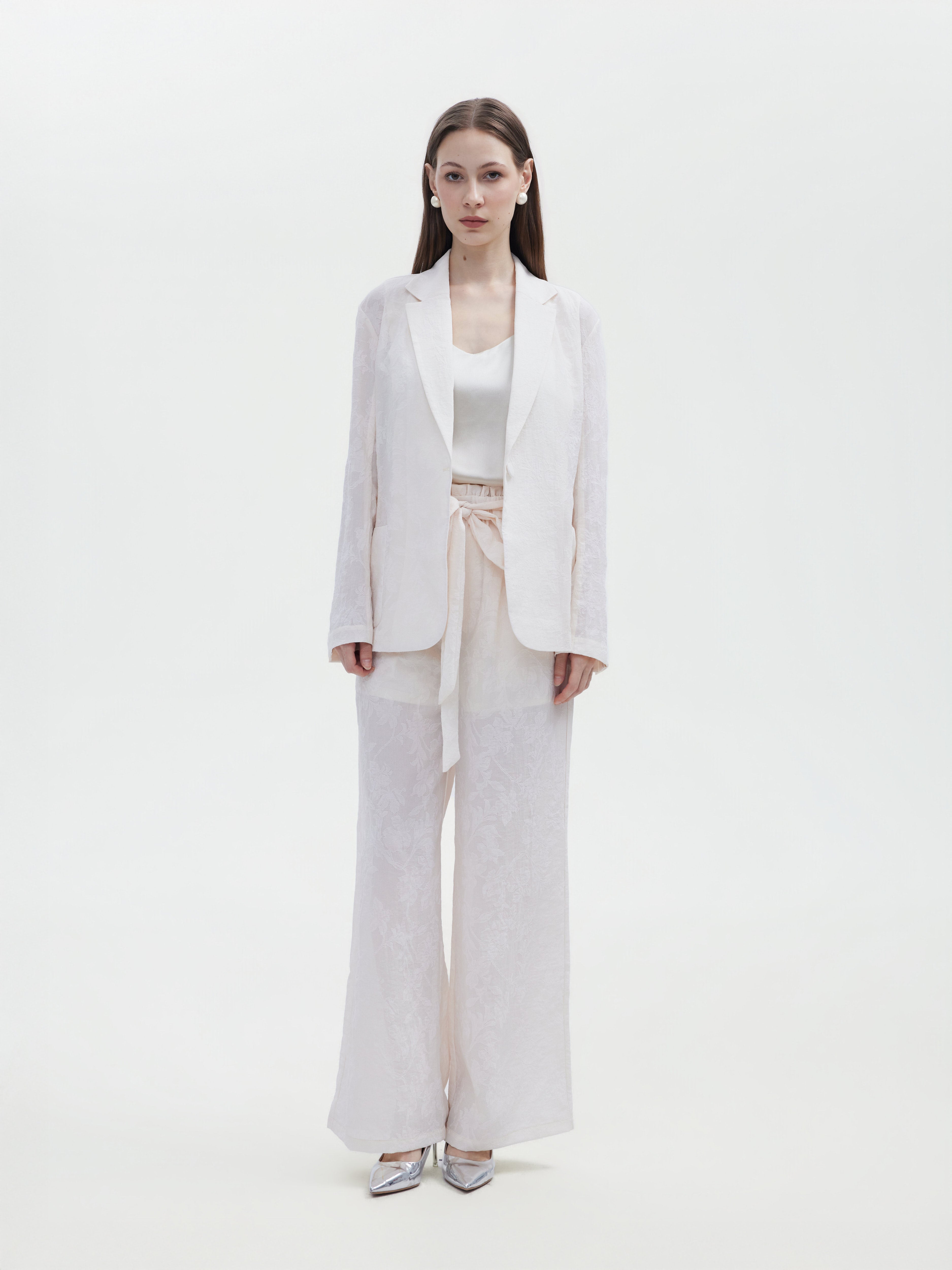 FLORAL ACETIC WIDE LEG PANT