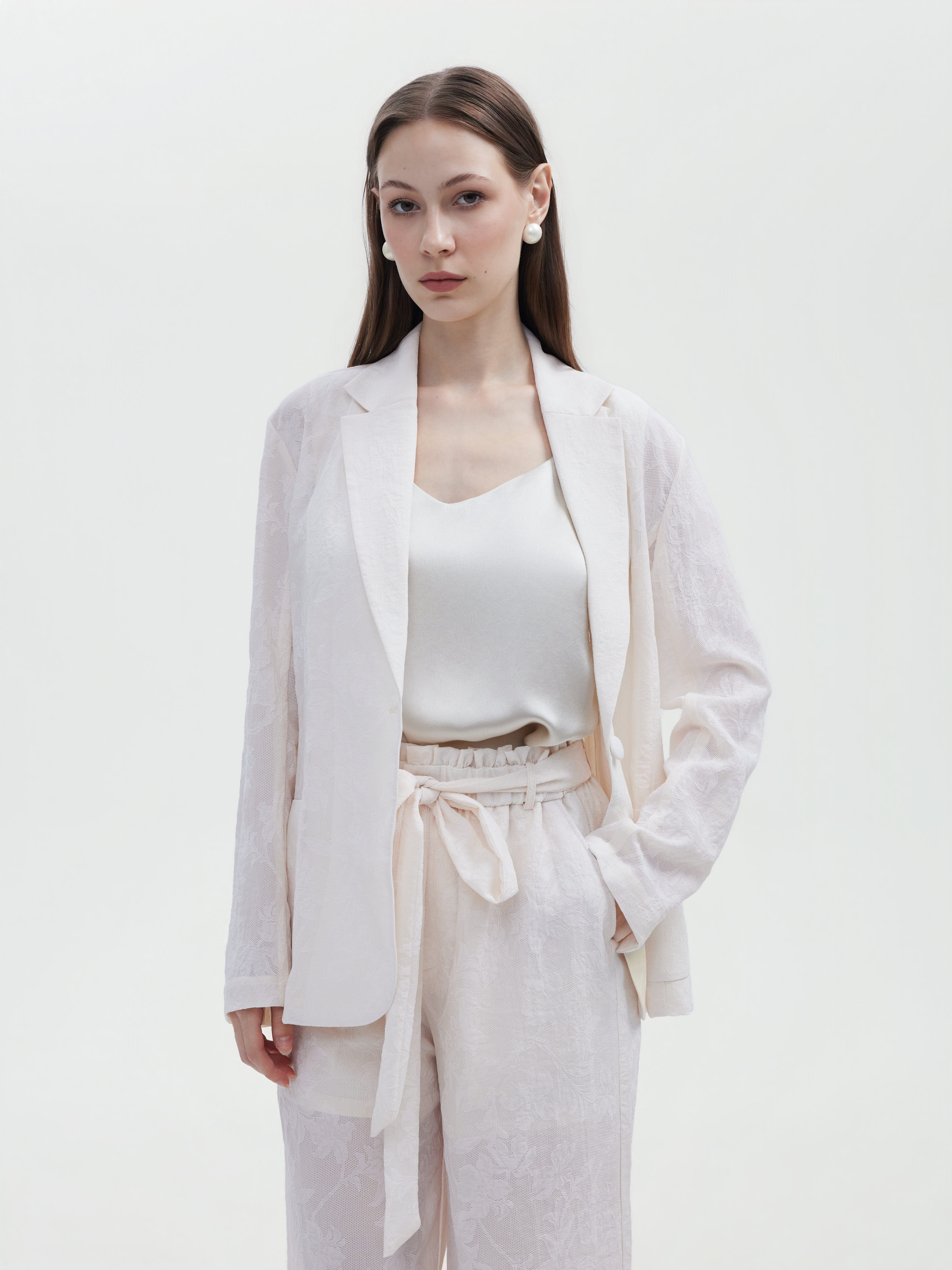 FLORAL ACTIC OVERSIZED BLAZER