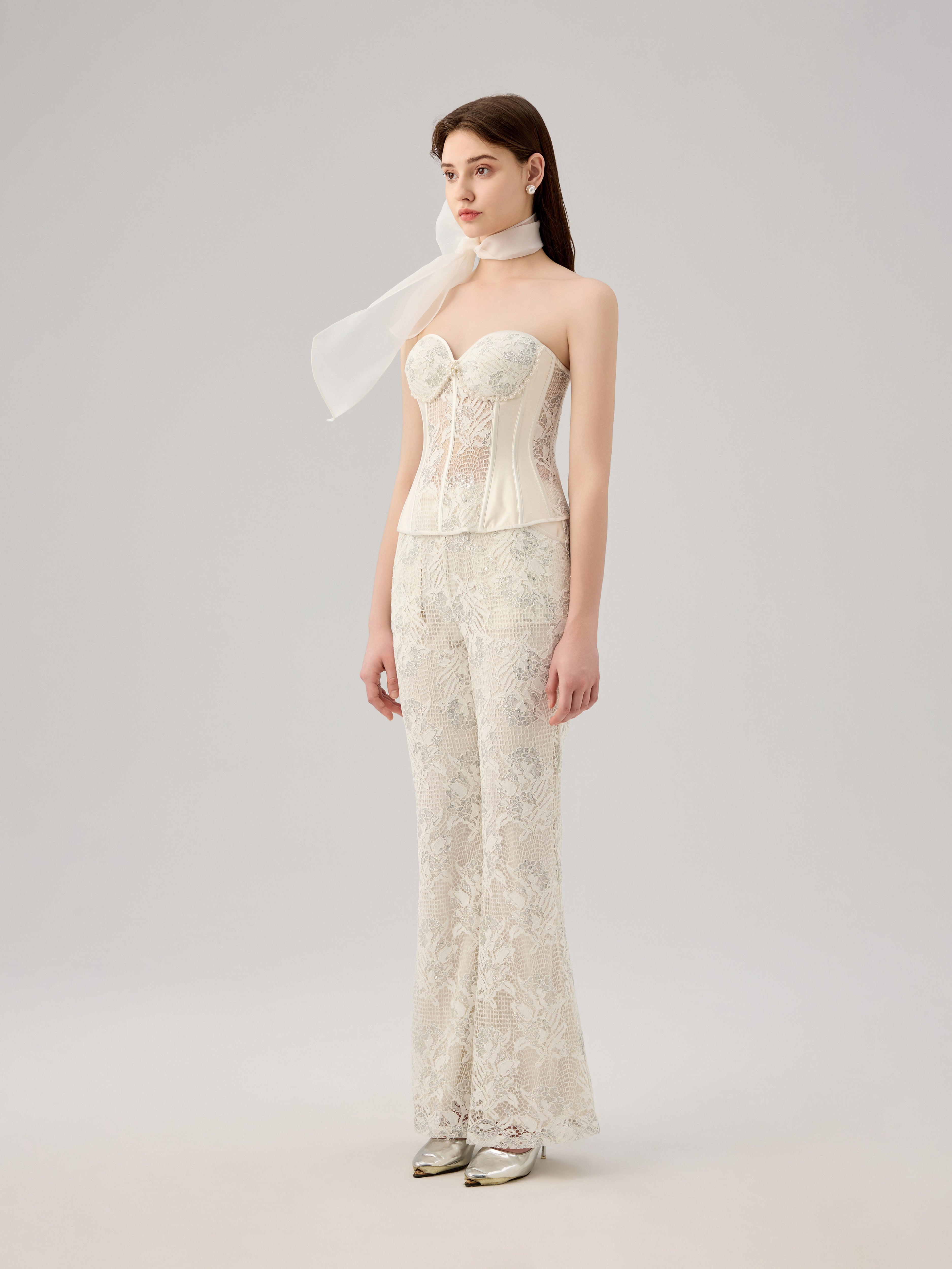 PEARL PATCHED CORSET