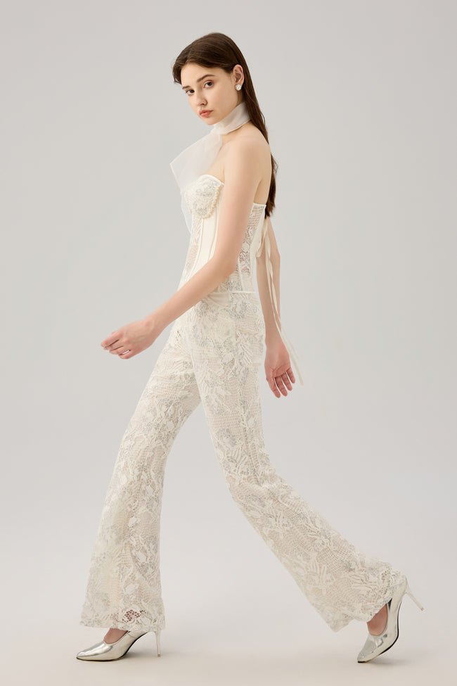 Lace bell pant Hover Image