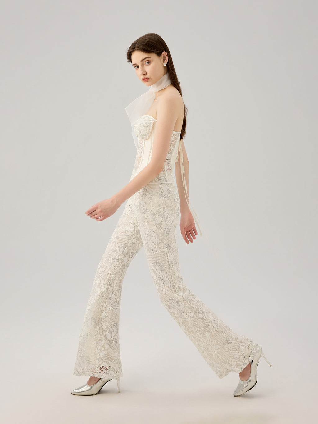 PEARL PATCHED CORSET