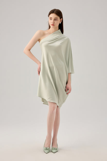 One shoulder Acid dress