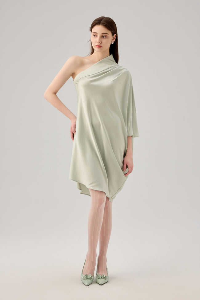 One shoulder Acid dress Main Image