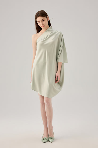 One shoulder Acid dress