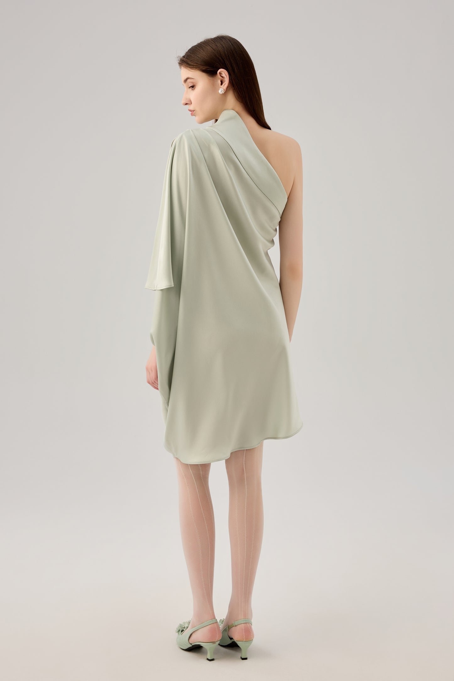 One shoulder Acid dress