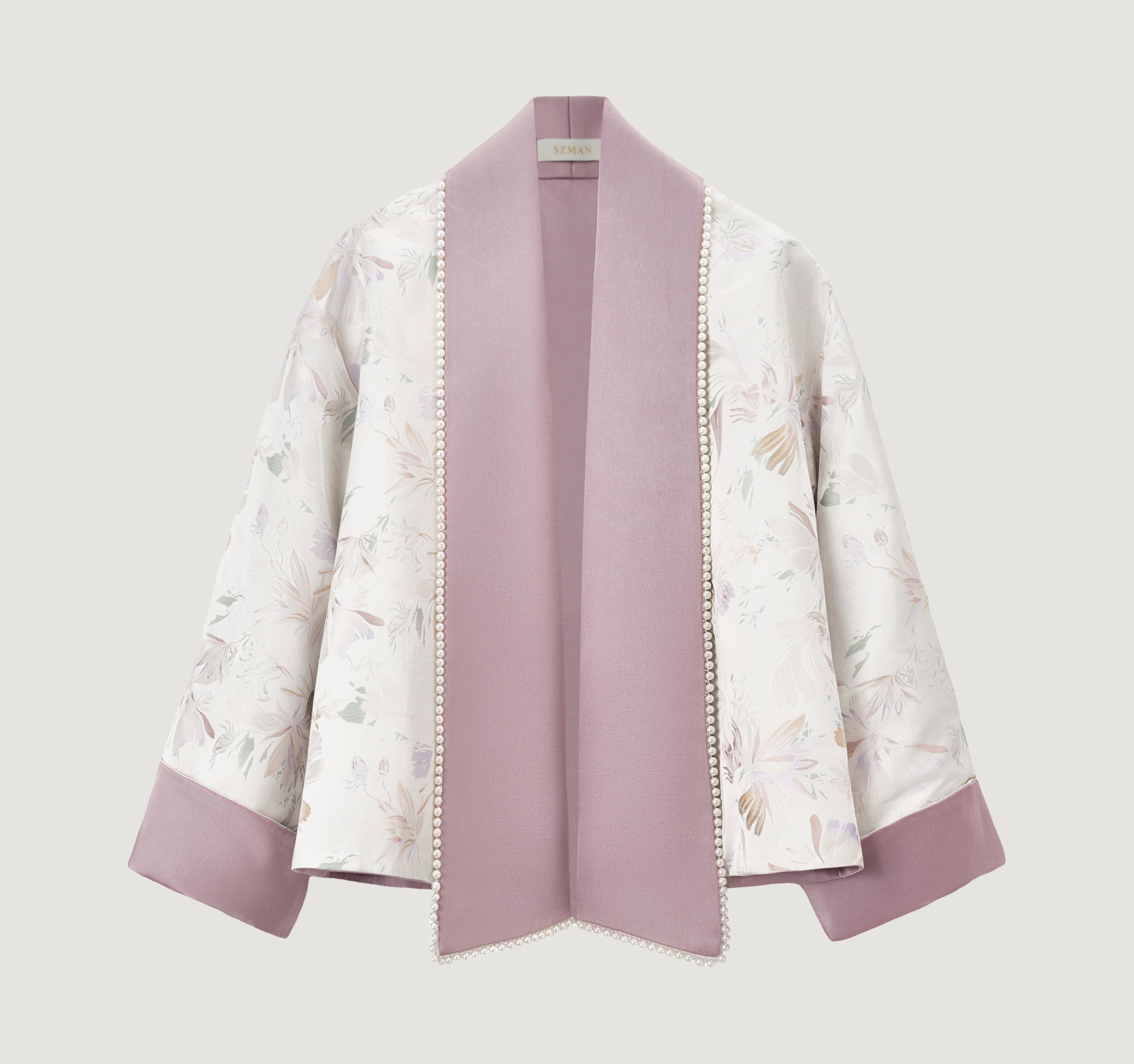 Reversible Jacquard jacket