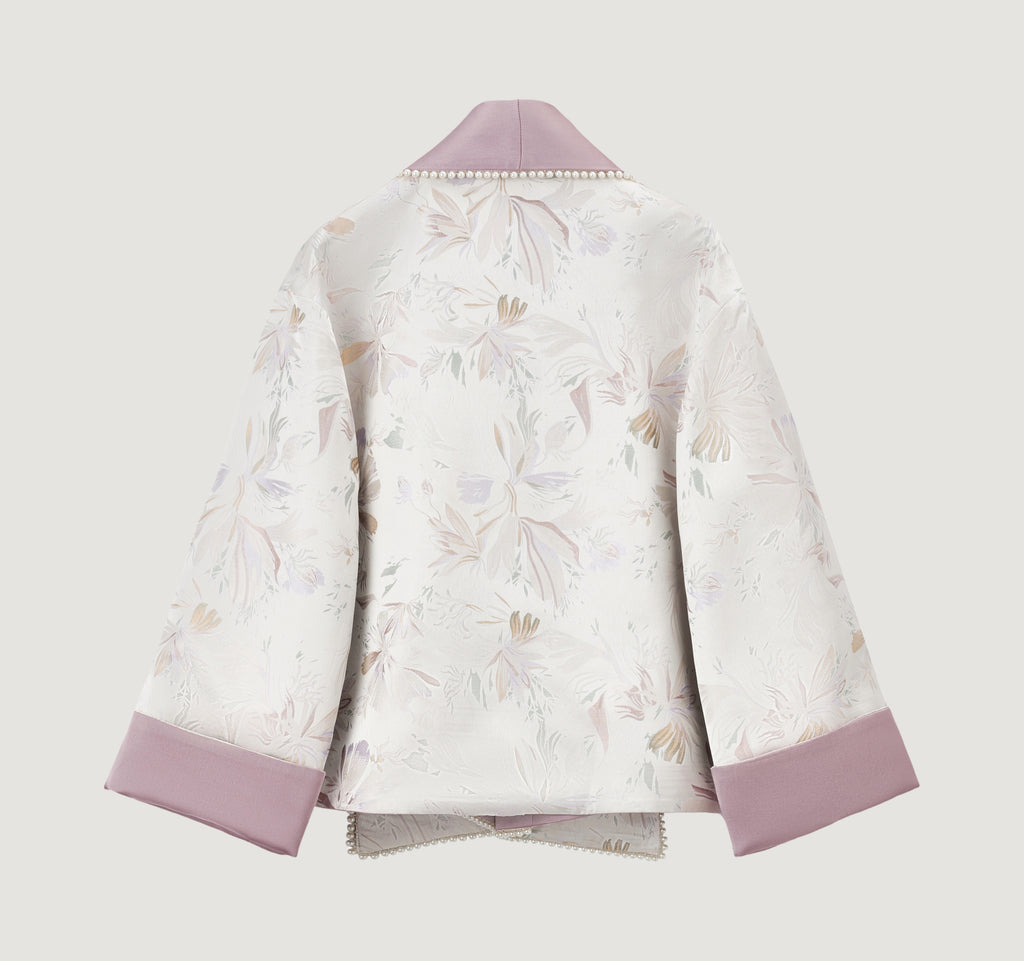 Reversible Jacquard jacket