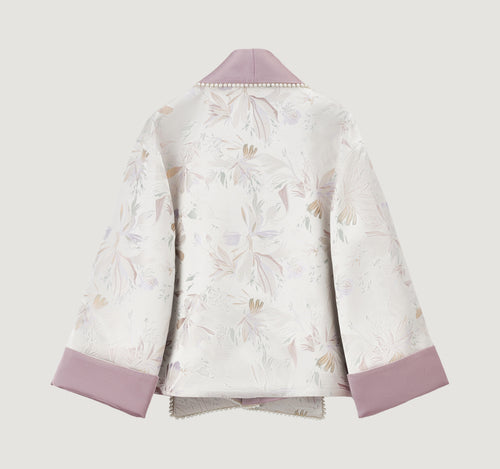 REVERSIBLE JACQUARD JACKET