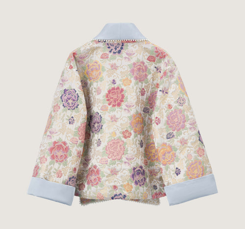 REVERSIBLE JACQUARD JACKET
