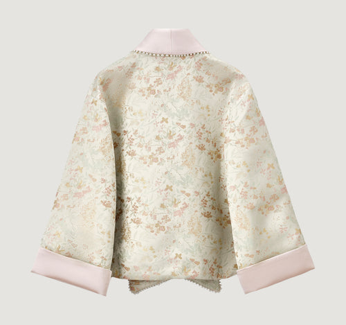 REVERSIBLE JACQUARD JACKET