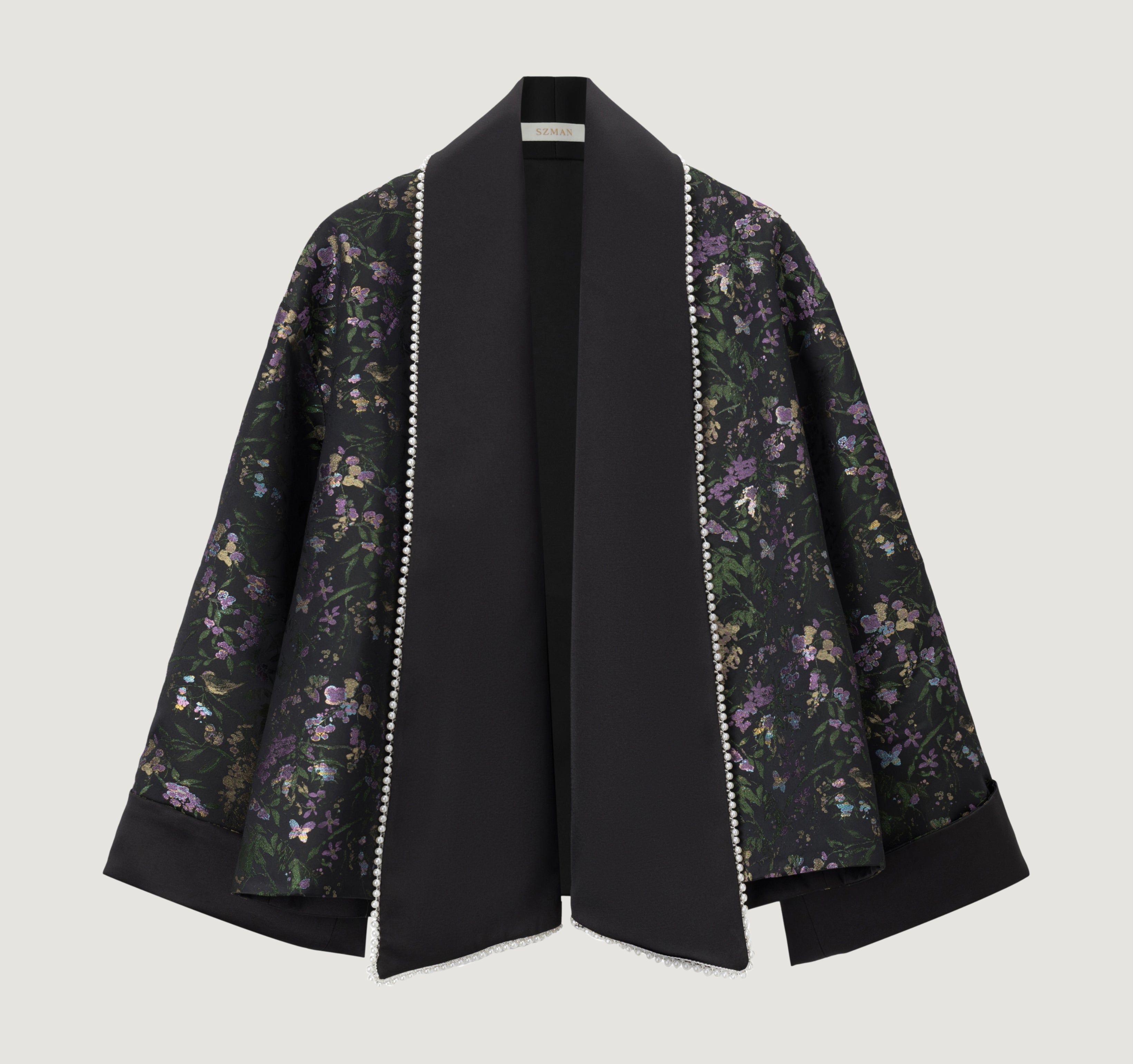 Reversble jacquard jacket