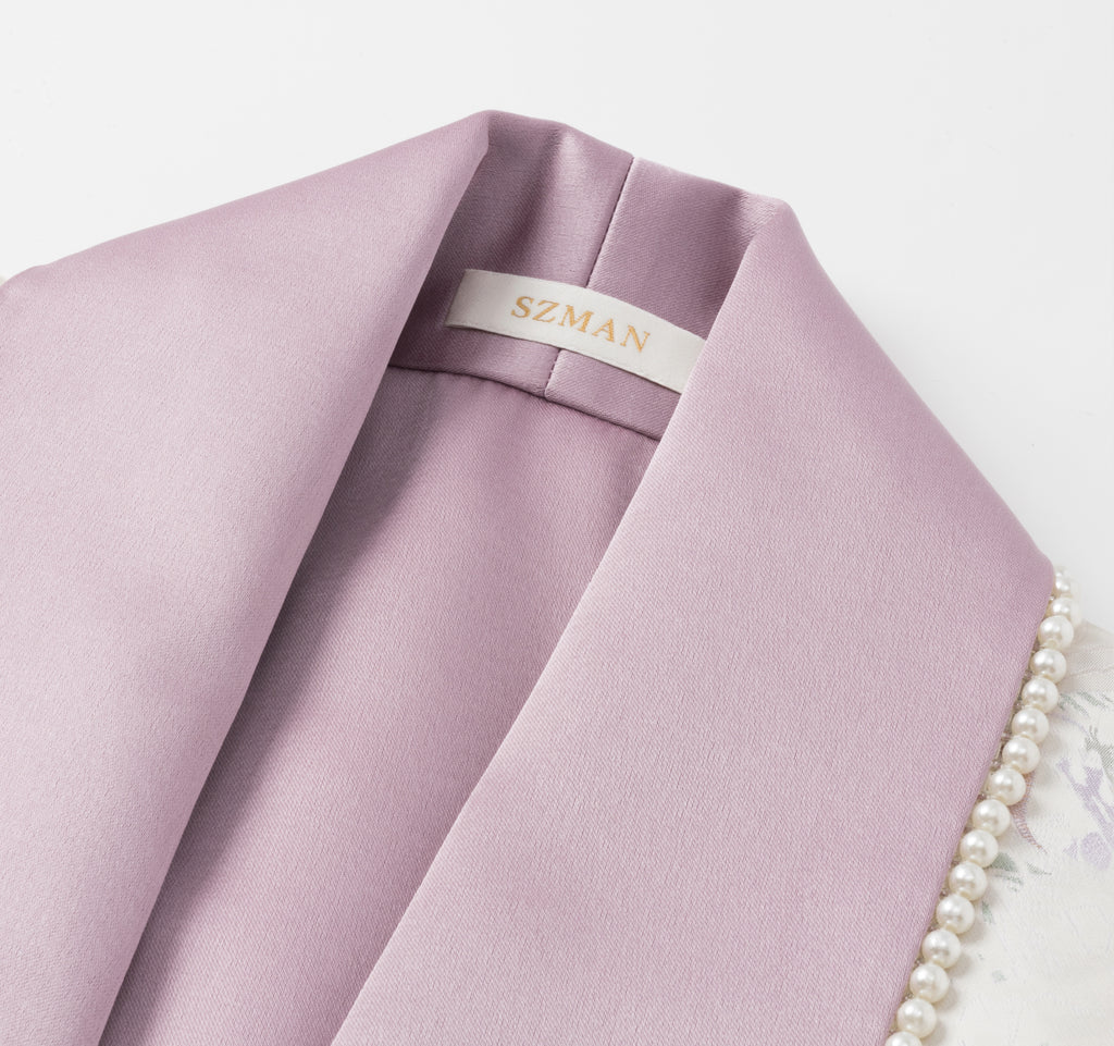 Reversible Jacquard jacket