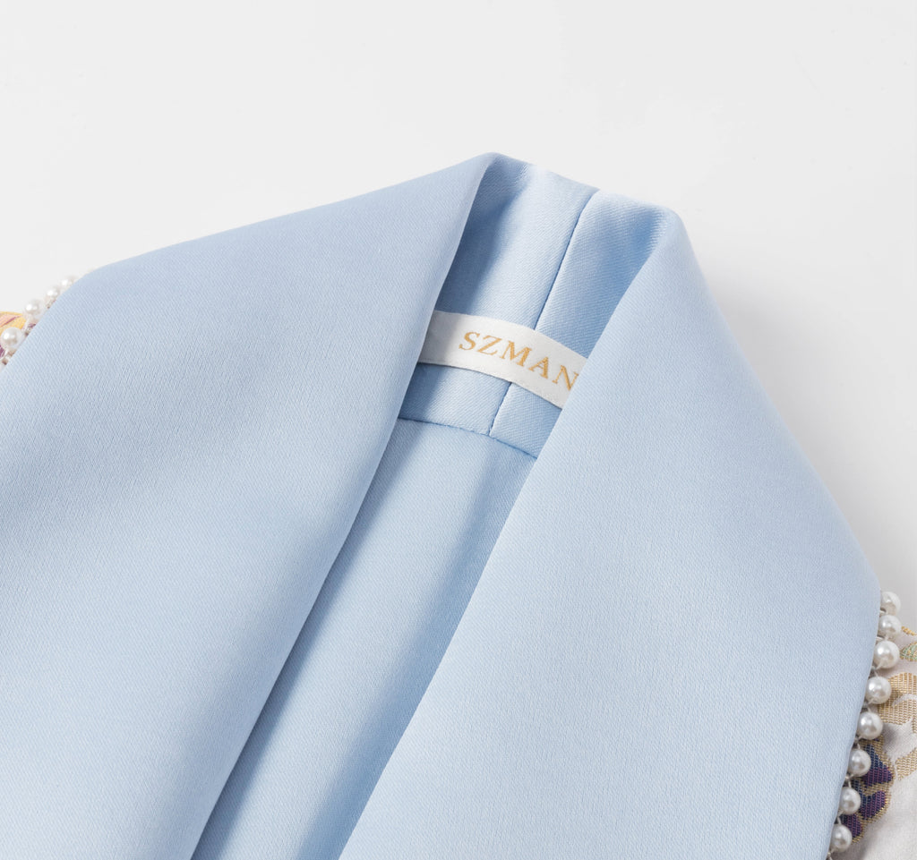 Reversible Jacquard jacket