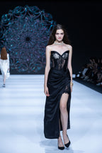 Butterfly lace corset