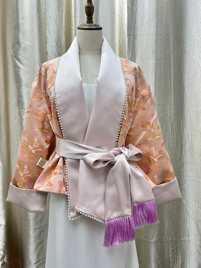 Reversible Jacquard jacket Hover Image