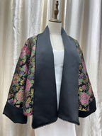 Reversble jacquard jacket