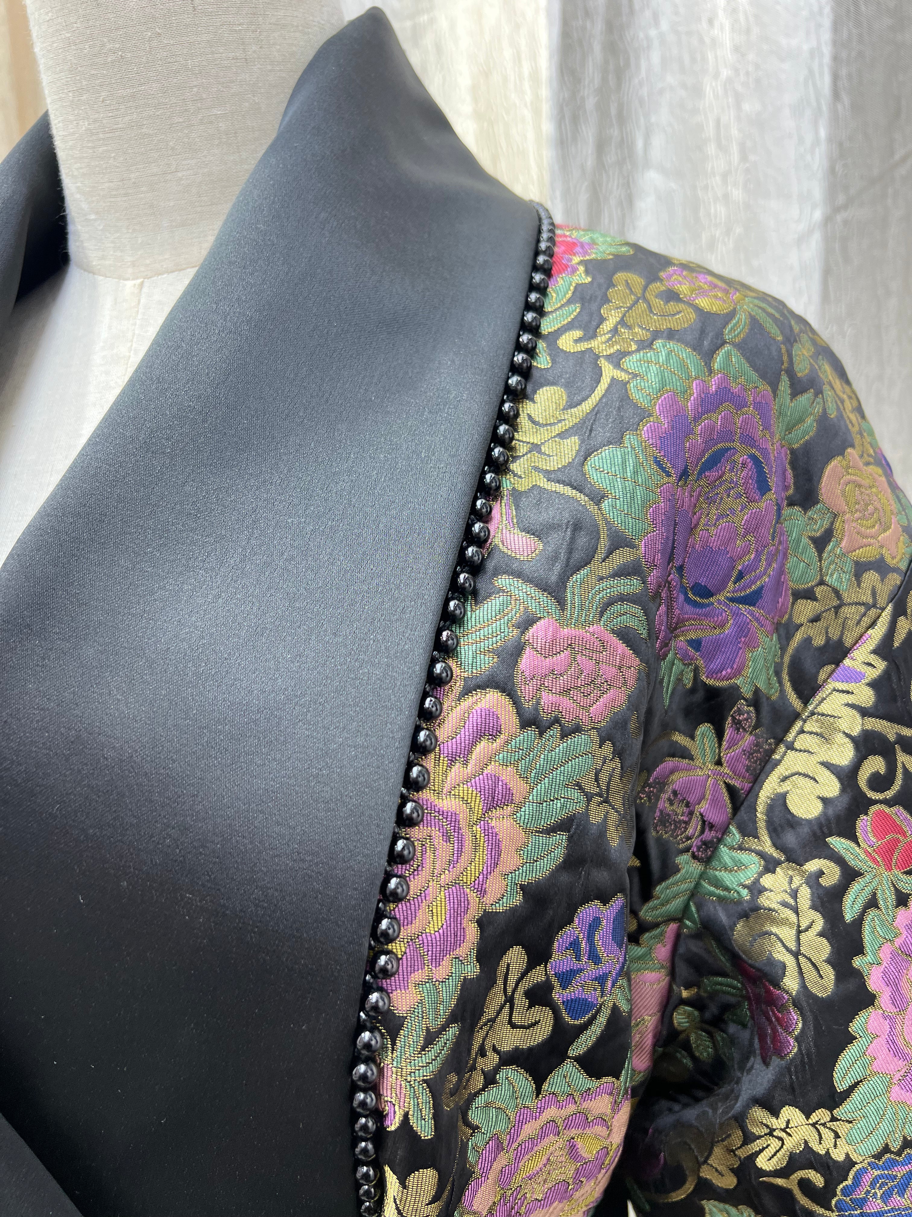 Reversble jacquard jacket