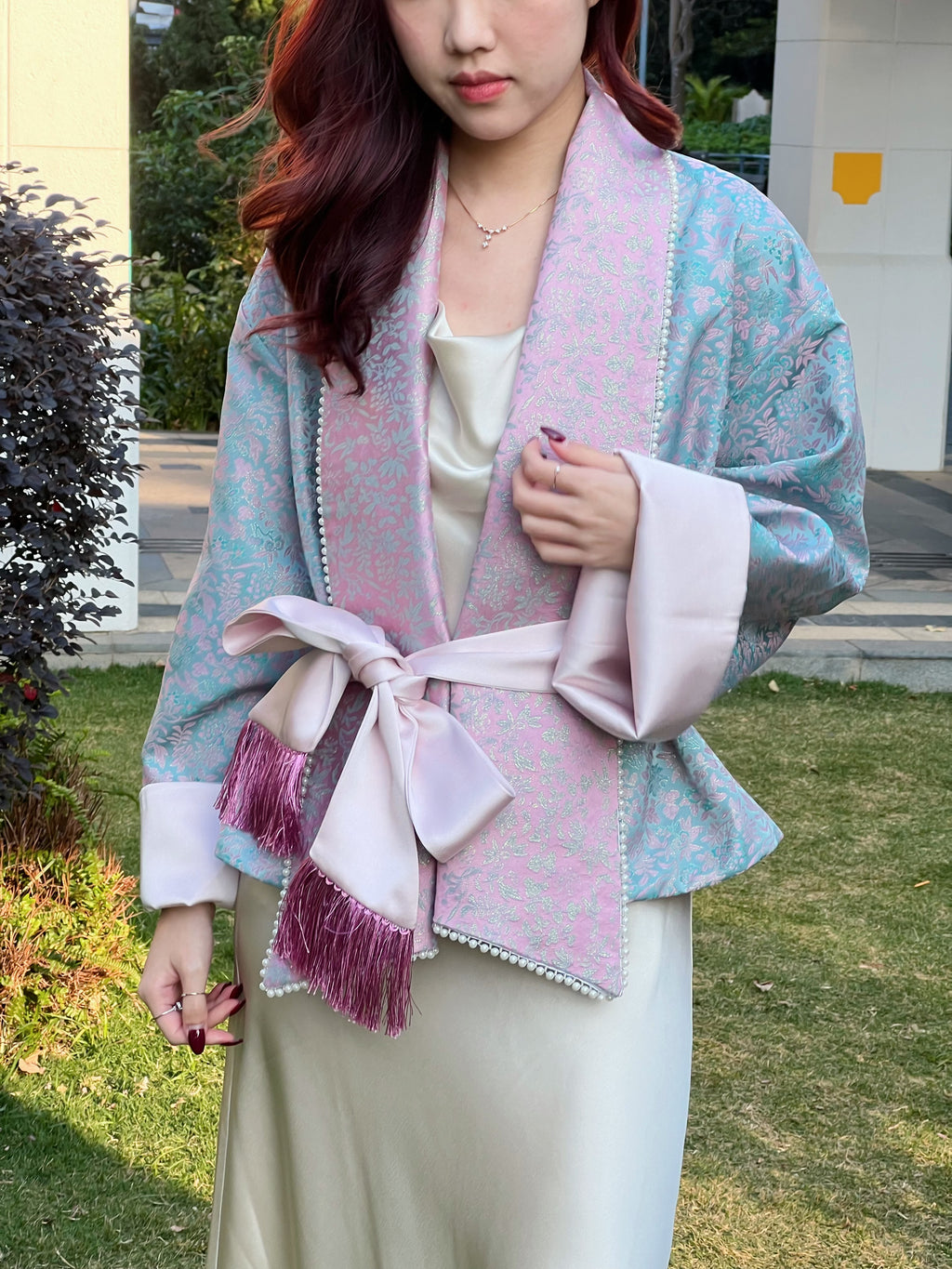 Reversable Jacquard Jacket