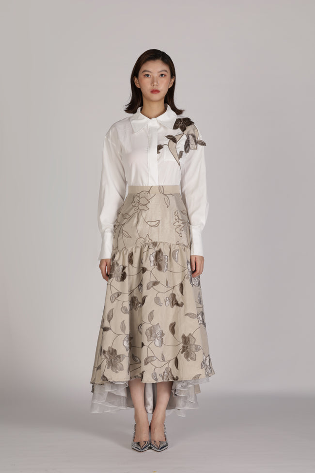 Patchwork shirt Hover Image