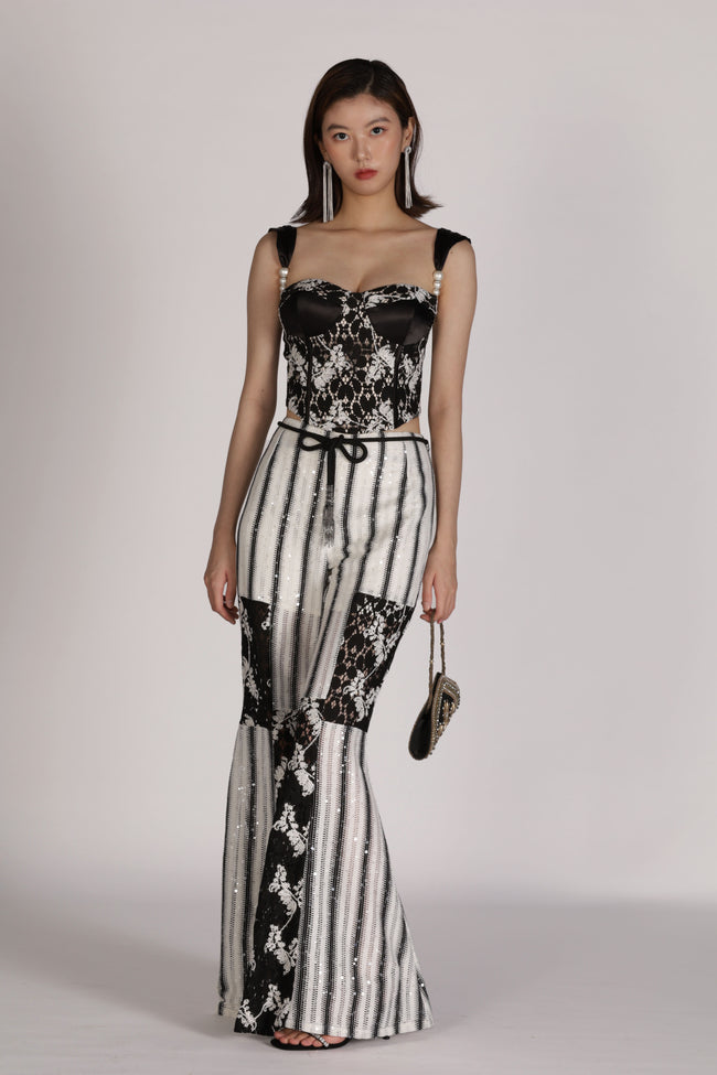 Classic Floral bell bottoms Hover Image