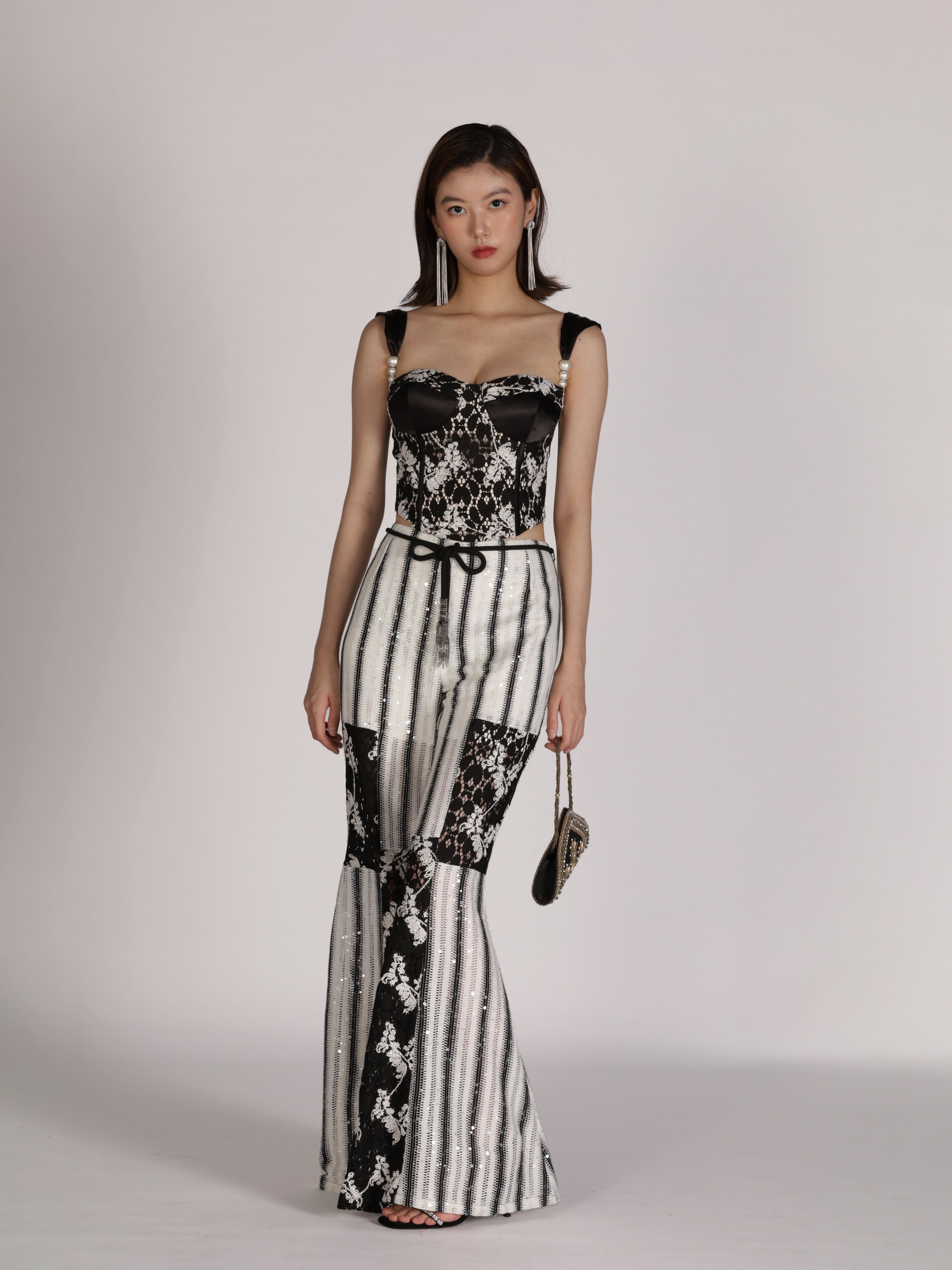 CLASSIC FLORAL BELL PANT