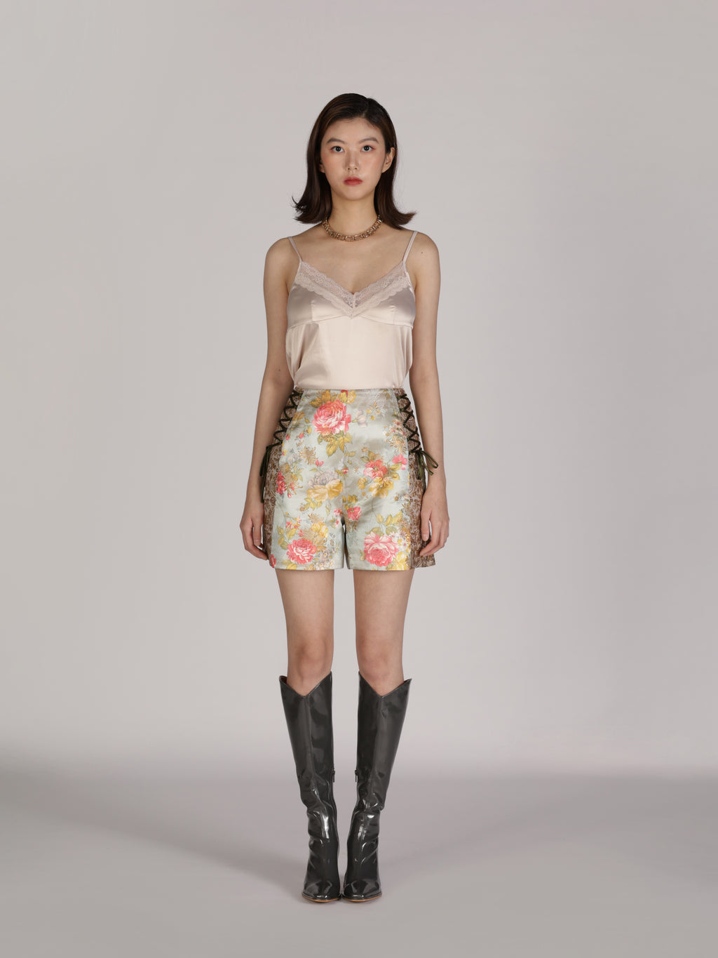 PATCHWORK SHORT
