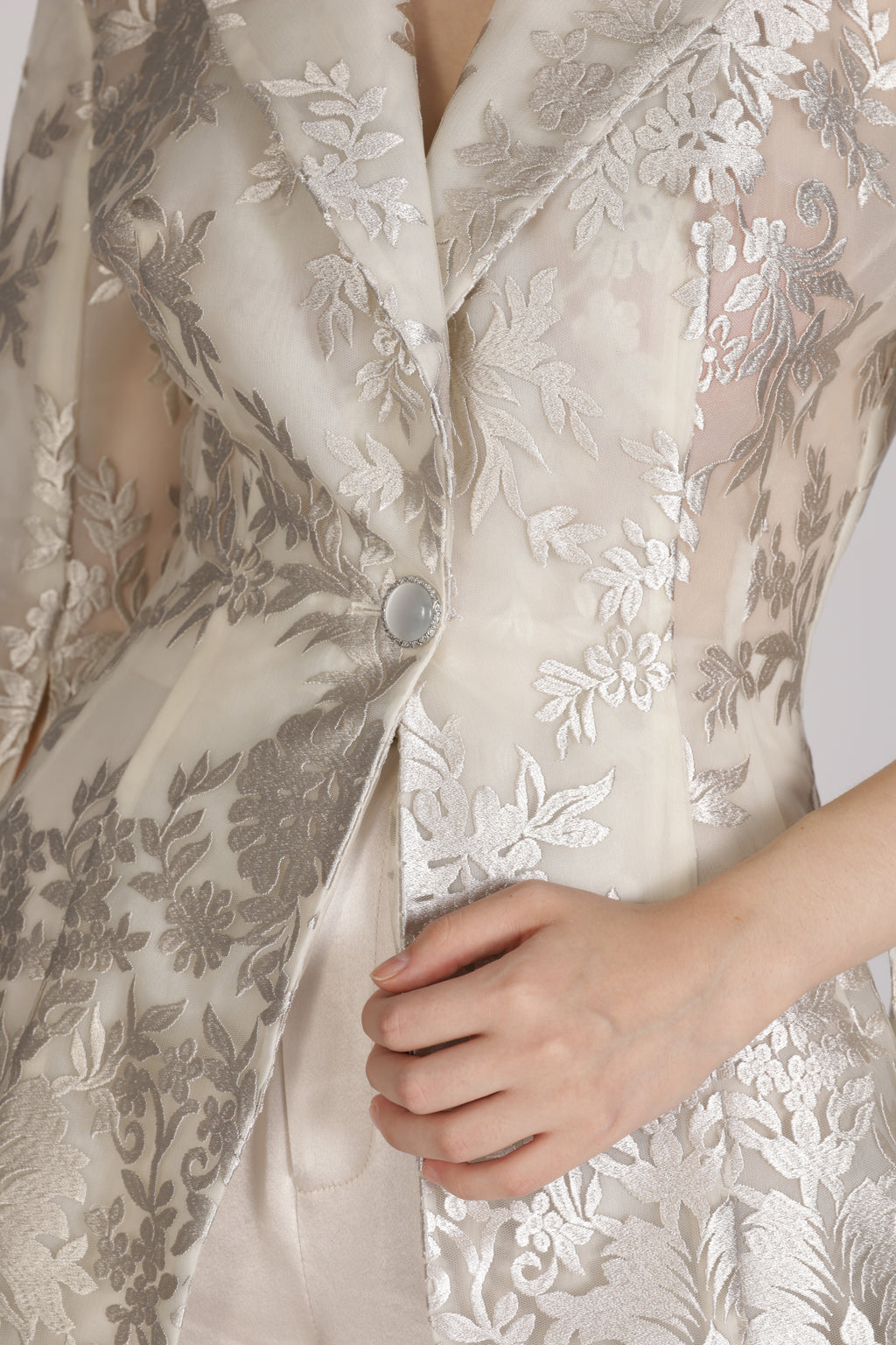 Silver Blossom Jacket