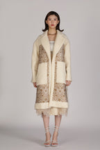 Dropped shoulder Coat