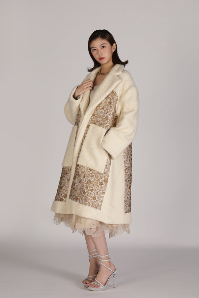 Dropped shoulder Coat Main Image