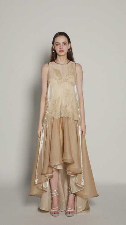 Gilded Mist Gown