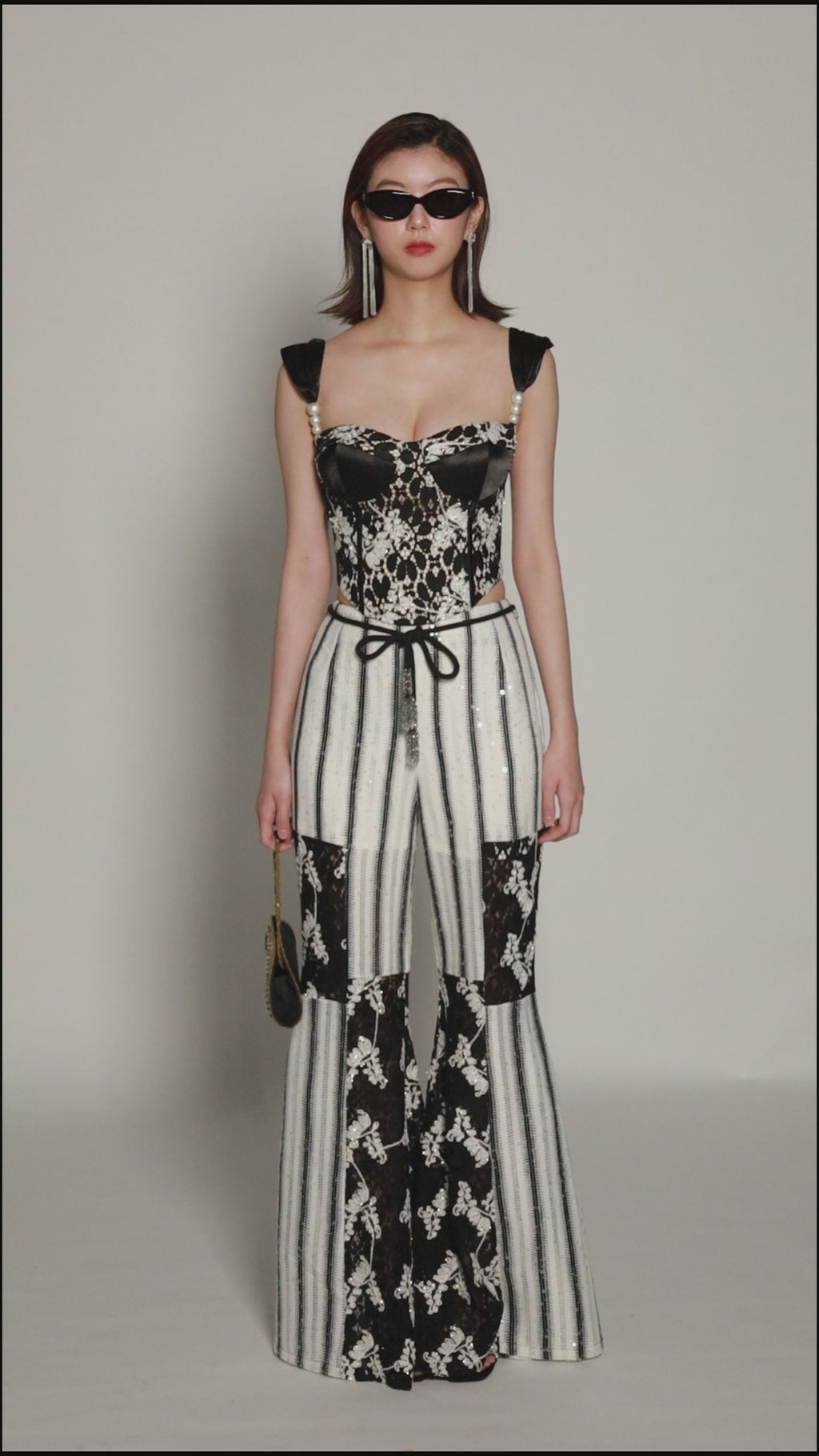 Classic Floral bustier