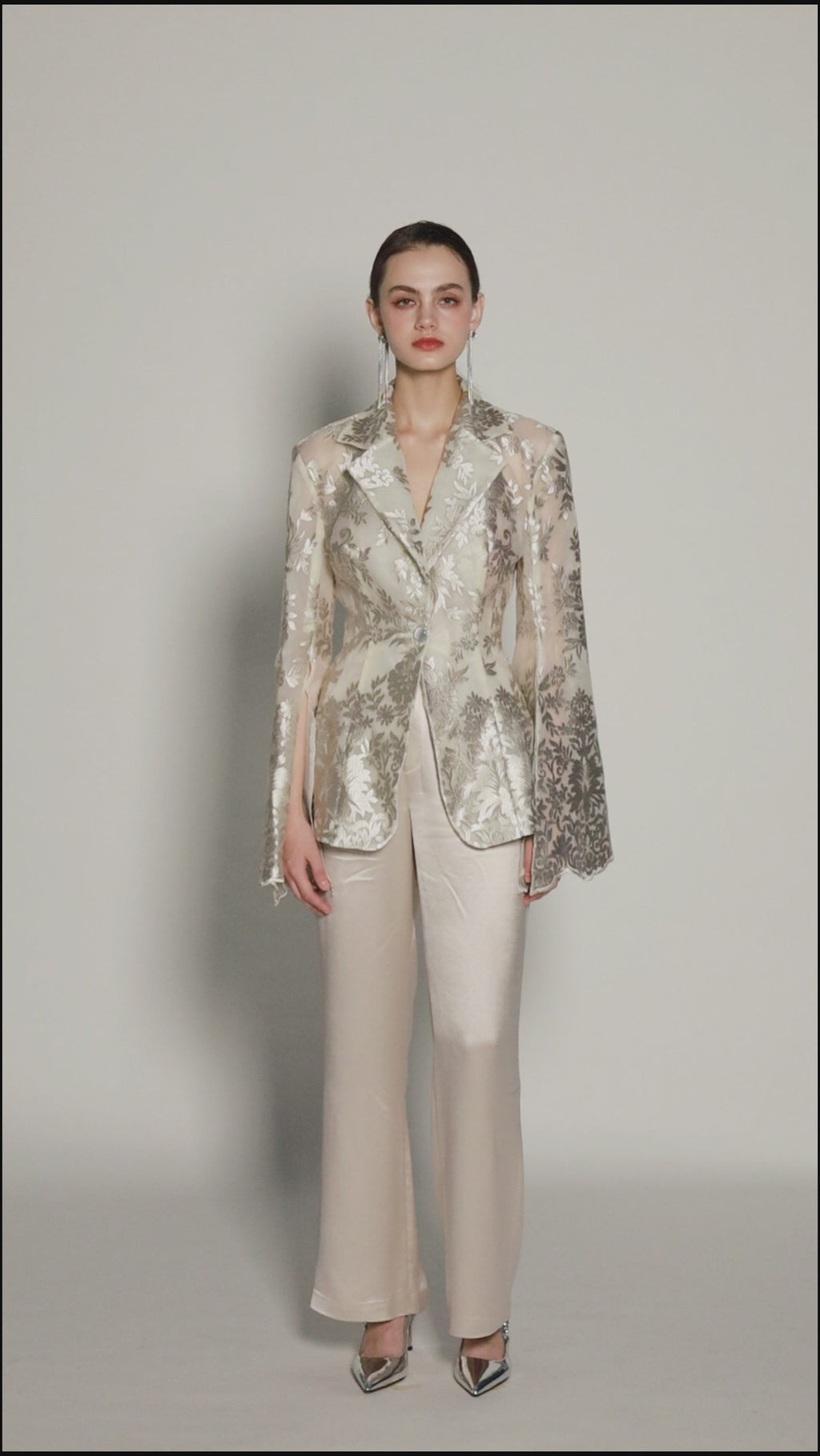 Silver Blossom Jacket