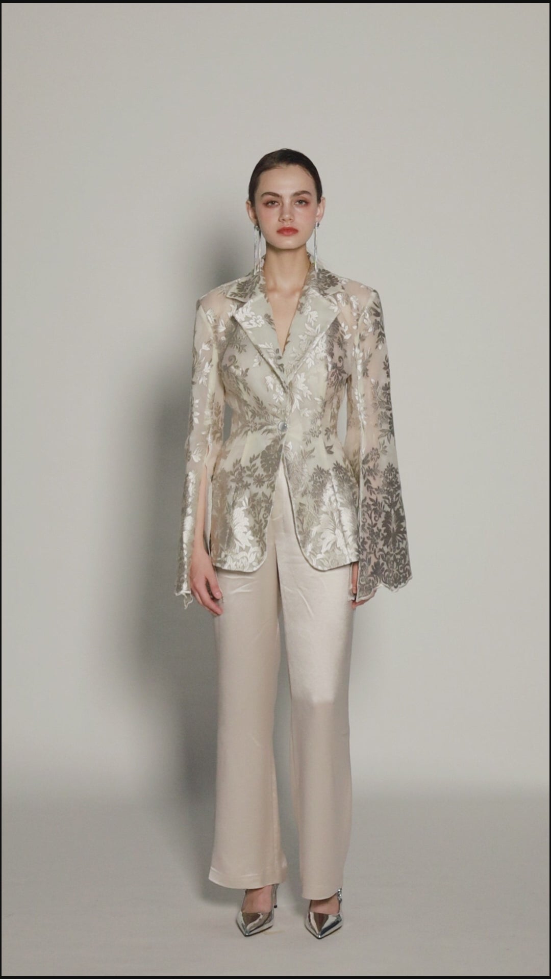 Silver Blossom Jacket